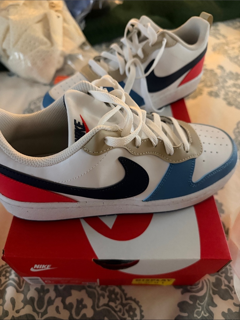 NEW Nike court borough low recraft sz 6Y